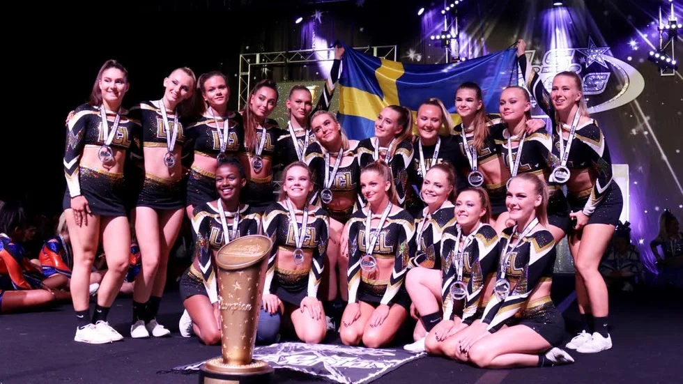 Linköpingslaget Shine fick höga poäng i tävlingen i pensacola, Florida, i US finals.
