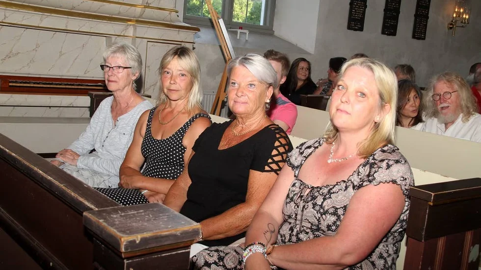"Engagemanget är helt fantastiskt", sa Margaret Johansson, Susanne Johansson, Rosita Rinaldo och Katarina Johansson som alla är anhöriga till Colin.