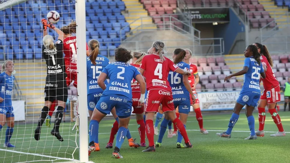Linköpings FC föll tungt i Eskilstuna
