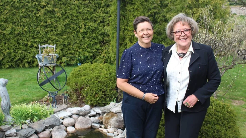 Majlis Johansson och Barbro Bragée får dela på föreningsledarpriset