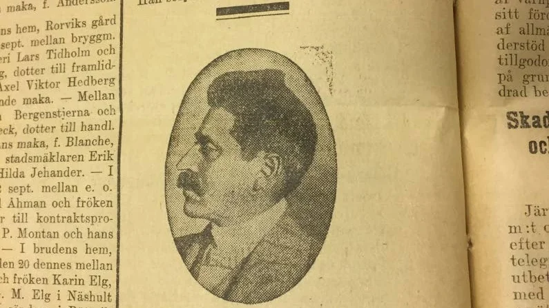 Nog kan Correns notis om att 
Verner von Heidenstam i september 1912 valts in i akademien 
betraktas som återhållsam. Detta inte minst eftersom han då bodde på Naddö. Allt medan Svenska 
Dagbladet, som Heidenstam var med att grunda, hade en stor artikel. Även DN gav nyheten visst utrymme. Heidenstam satt i Svenska akademien åren 1912–1940.