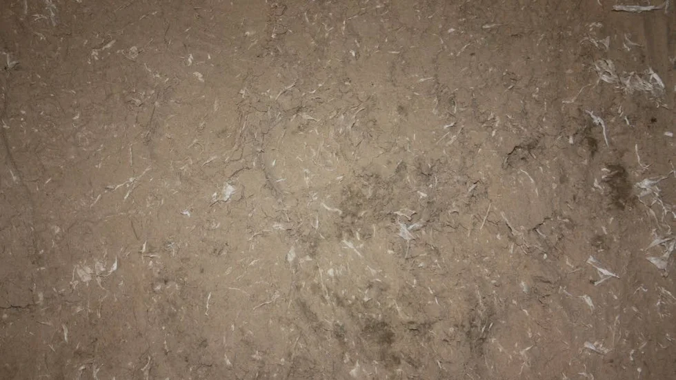 Nytt underlag i ridhuset. Ännu har ingen hästhov satt några spår.