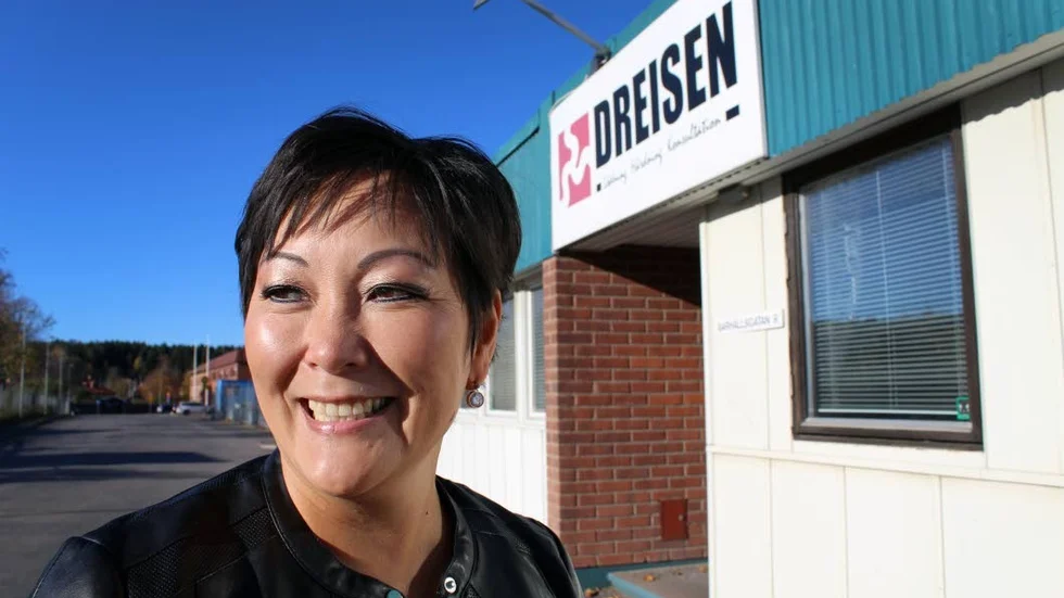 Mia Gyllenhammar är vd för metallföretaget Dreisen. Nu är hon också utnämnd till ambassadör för den stora underleverantörsmässan på Elmia i Jönköping.