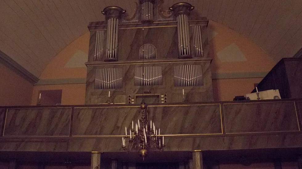 I flera år stod orgeln orörd. " Vissa trodde att det inte ens var en riktig orgel utan bara en fasad".