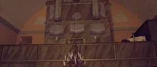 Han har konsert på märklig orgel