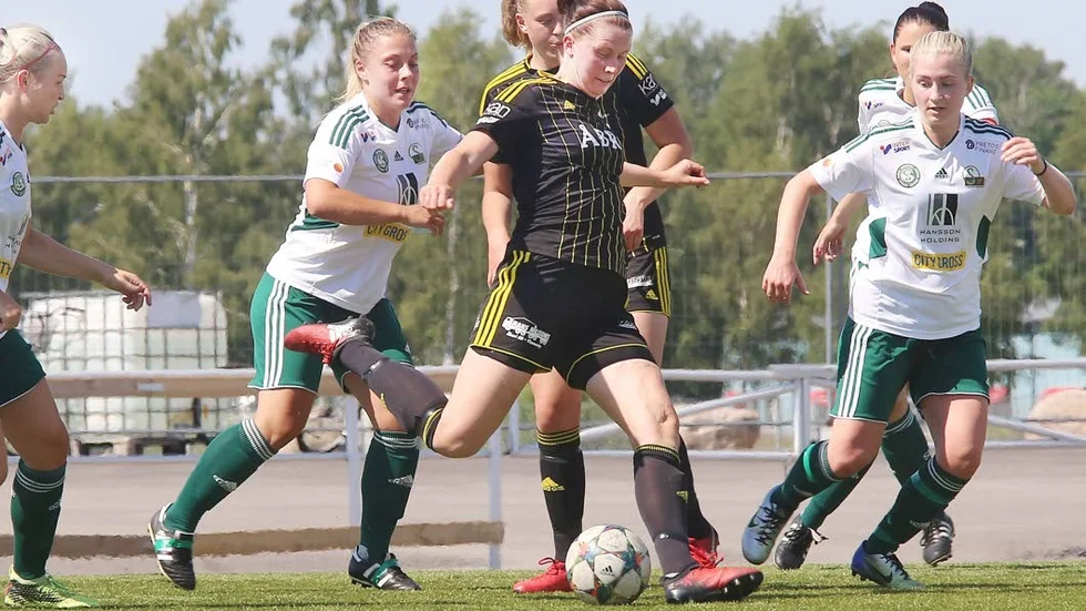 Hanna Ericsson finns med i Vimmerbys lag i Rödsle Cup.