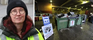 Säkerheten skärps på återvinningen – efter polisens uppmaning