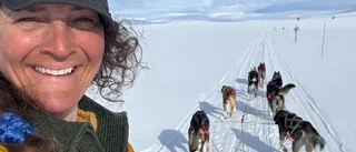 Lina, 37, på 100-dagarstur genom Norrbotten: "Så vackra platser"