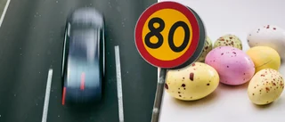 Då ökar risken för att dö i en krock – polisens medskick i påsk