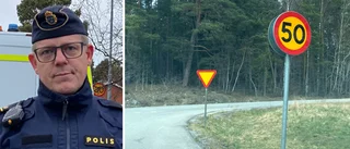 Fartsyndare på Abborrberget stoppades på löpande band