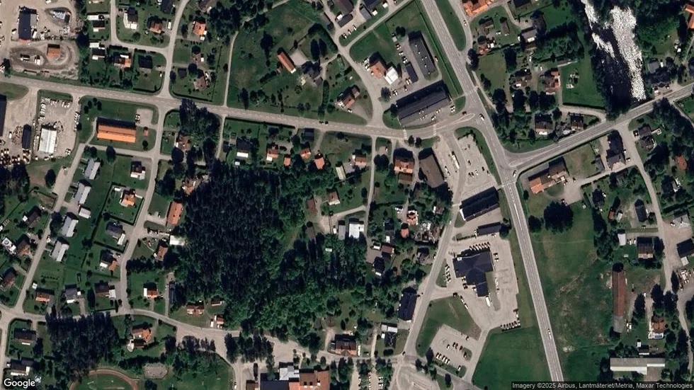 Området kring Lundbacksvägen 4