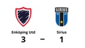 Enköping Utd avgjorde i andra halvlek mot Sirius