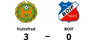 Hultsfred besegrade BOIF – avgjorde i andra halvlek