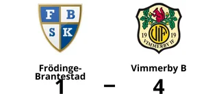 Drömstart när Vimmerby B segrade mot Frödinge-Brantestad på bortaplan
