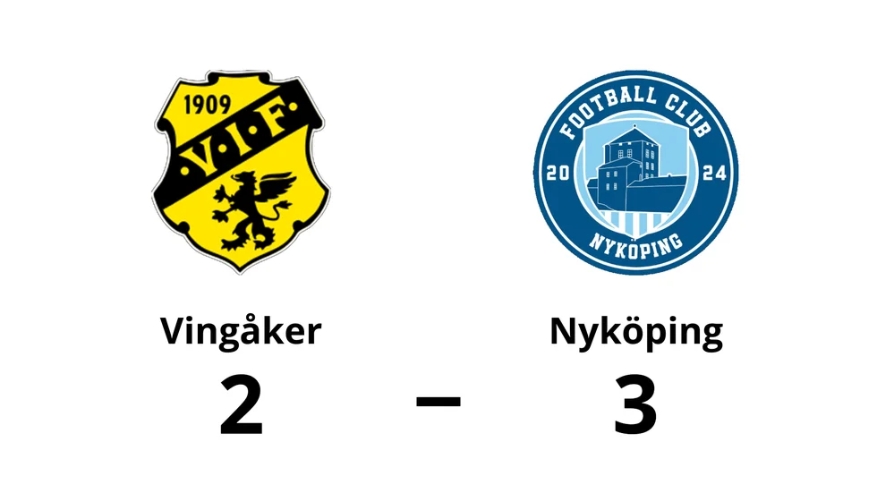 Vingåkers IF förlorade mot FC Nyköping