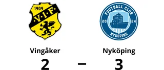 Hamse Mohamed Huseen tvåmålsskytt när Nyköping vann