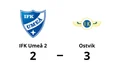 Knapp seger för Ostvik mot IFK Umeå 2