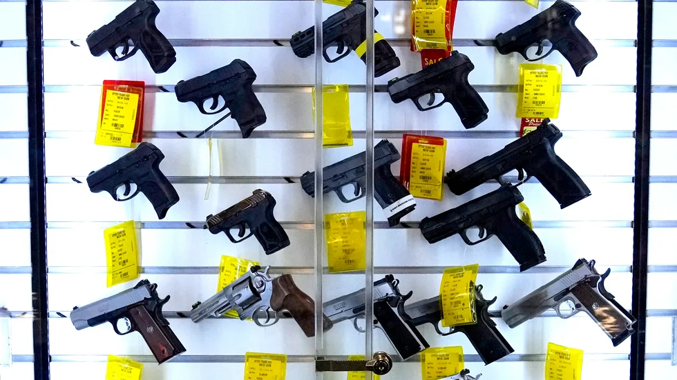 USA:s vapenlagar är ständigt föremål för diskussion. I Utah får alla över 21 års ålder öppet bära en laddad pistol. Arkivbild.