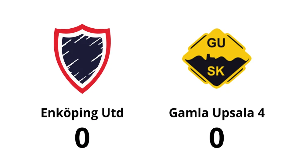 Enköping United FK Dam spelade lika mot Gamla Upsala SK 4
