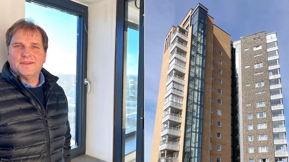 Lars-Åke Landén, VD på Bostadsstiftelsen Platen blickar framåt och kan tänka sig något annat än en bistro längst upp i Facklan.