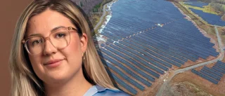 Så mycket el producerar solparken utanför Fårhult