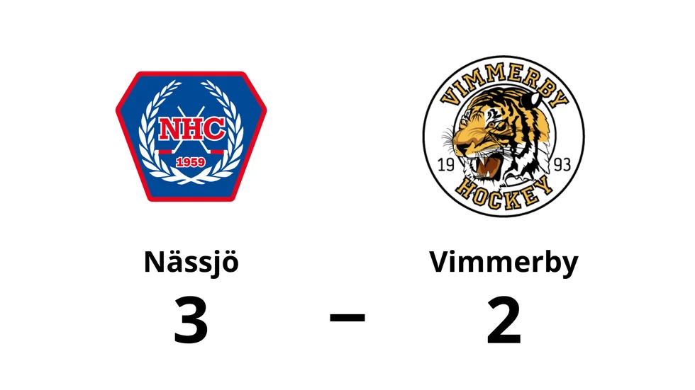 Nässjö vann mot Vimmerby HC