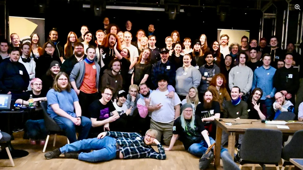 Några av fjolårets deltagare i Arctic Global Game Jam