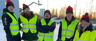 Strejken mot Tesla anländer till Luleå