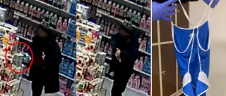 Här gör mannen stöldturné i Enköpings butiker