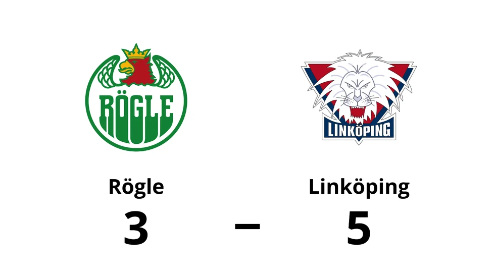 Rögle BK förlorade mot Linköpings HC - NB