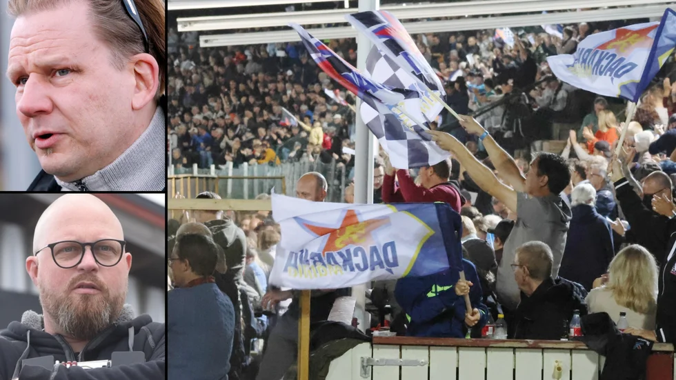 Dackarna har hamnat i en tuff ekonomisk sits efter att ha drabbats av ett bedrägeri. Ordföranden Jon Lindberg och lagledaren Rikard Kling delar med sig av sina tankar kring situationen.