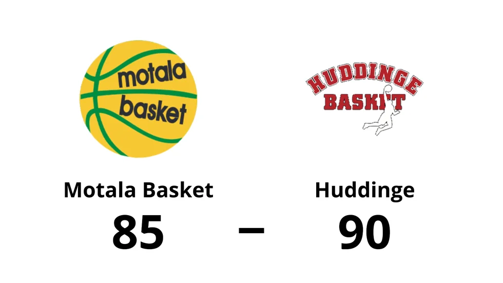 Motala Basket förlorade mot KFUM Huddinge Basketklubb