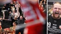 Oväntade hyllningen – till speakern: "Han får igång mig"