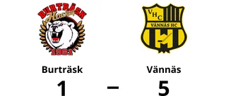 Vännäs tog revansch på Burträsk