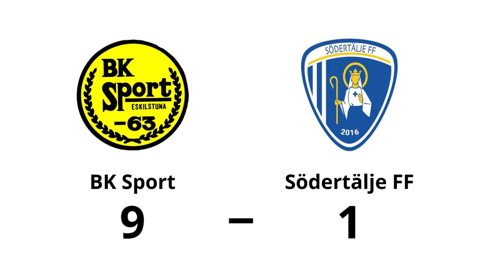 BK Sport vann mot Södertälje FF U