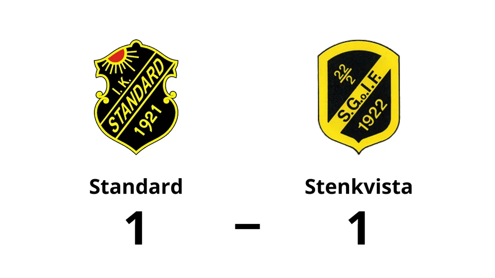 IK Standard spelade lika mot Stenkvista GoIF