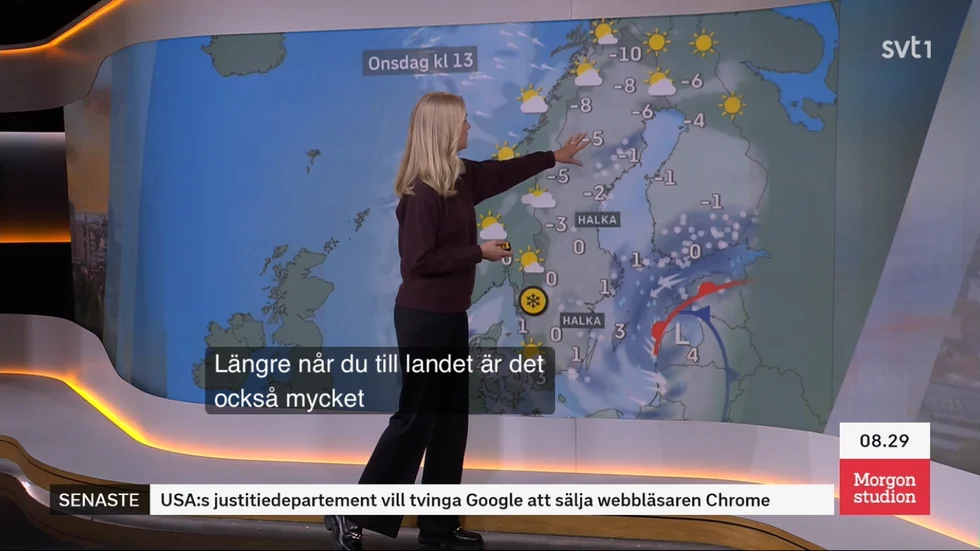 Längre når du eller längre norrut? AI:s textning lämnar en del att önska, menar skribenten.