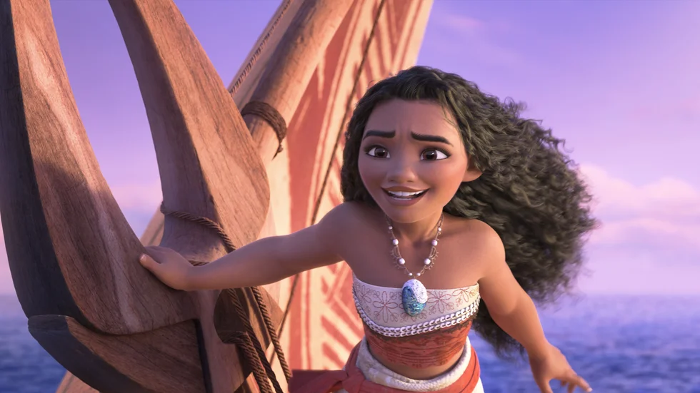 Vaiana måste återigen ge sig ut på äventyr i Polynesien.