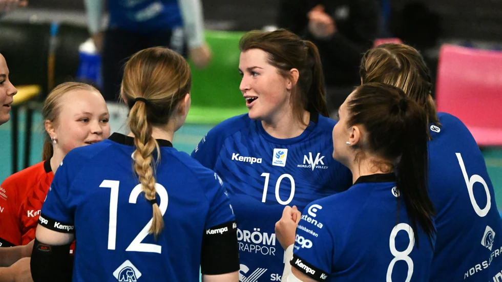 Norsjö Volley avgjorde i femte set. 