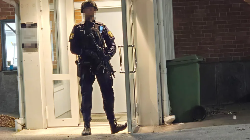 Polisinsats i Himmelstalundsområdet.