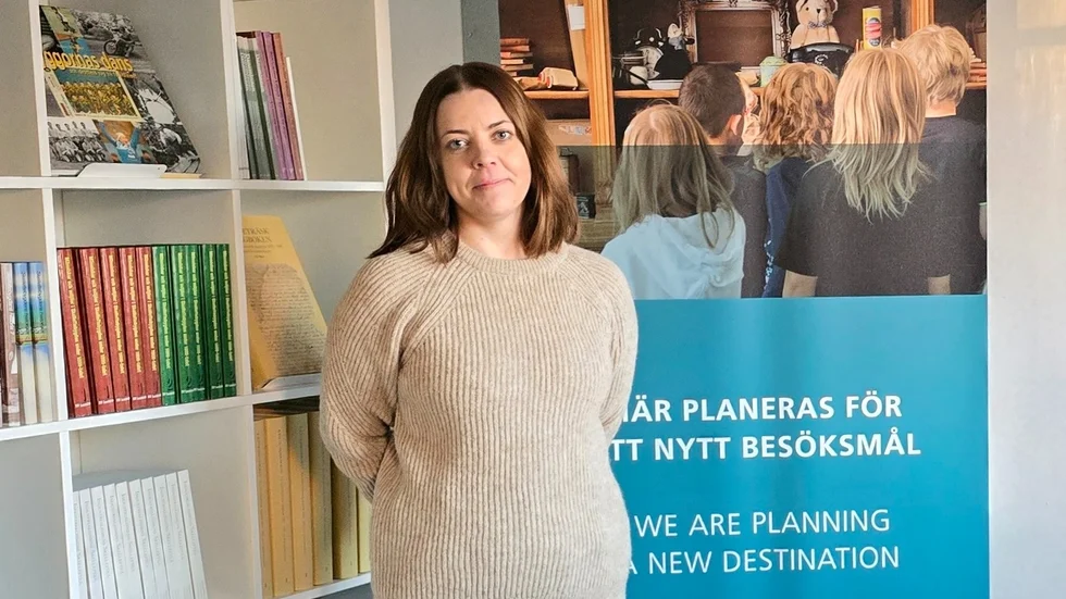 Anna Lindfors, utställningsantikvarie på Skellefteå museum, leder projektet med att omgestalta Forskarrum. 