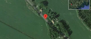 Stopp på väg 216 efter singelolycka