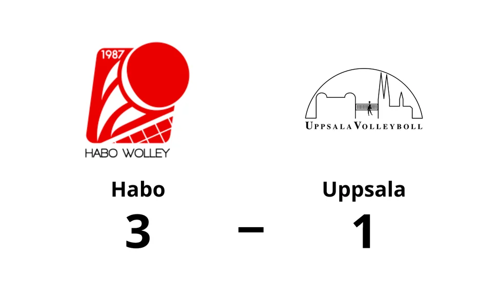 Habo vann mot Uppsala