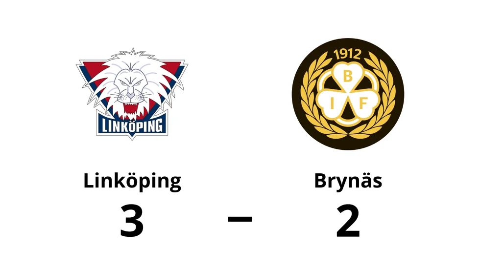 Linköpings HC - NB vann mot Brynäs IF