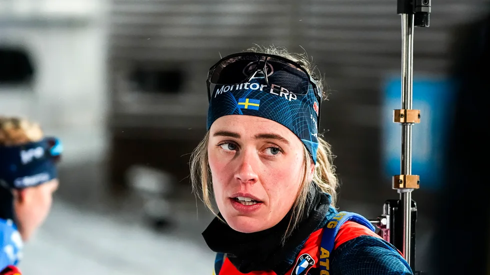 Elkira Öberg är sjuk och msisar helgens VM-genrep i världscupen.