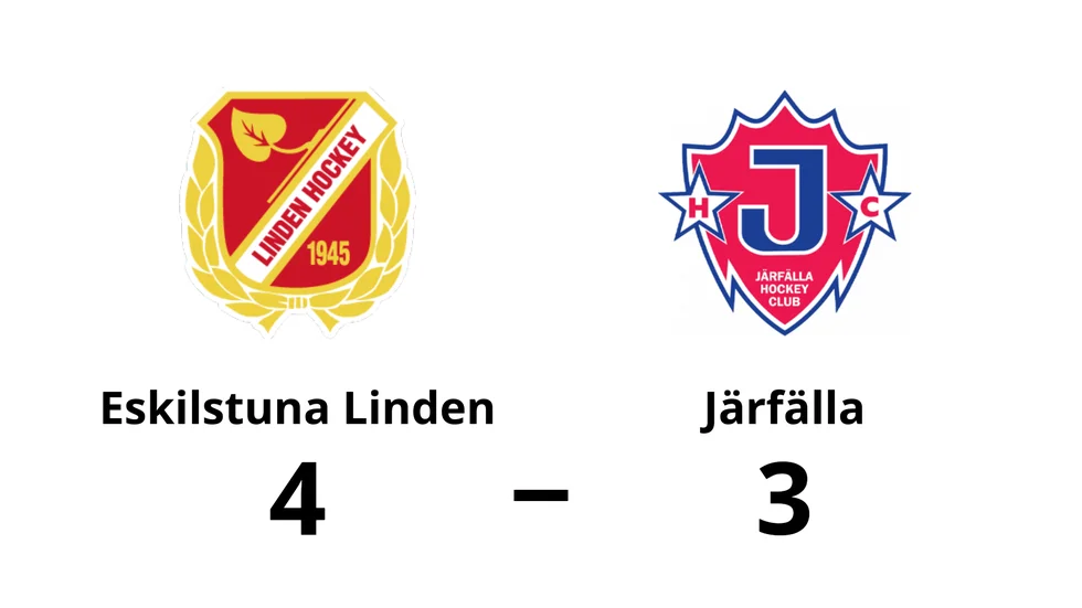 Eskilstuna Linden vann mot Järfälla HC