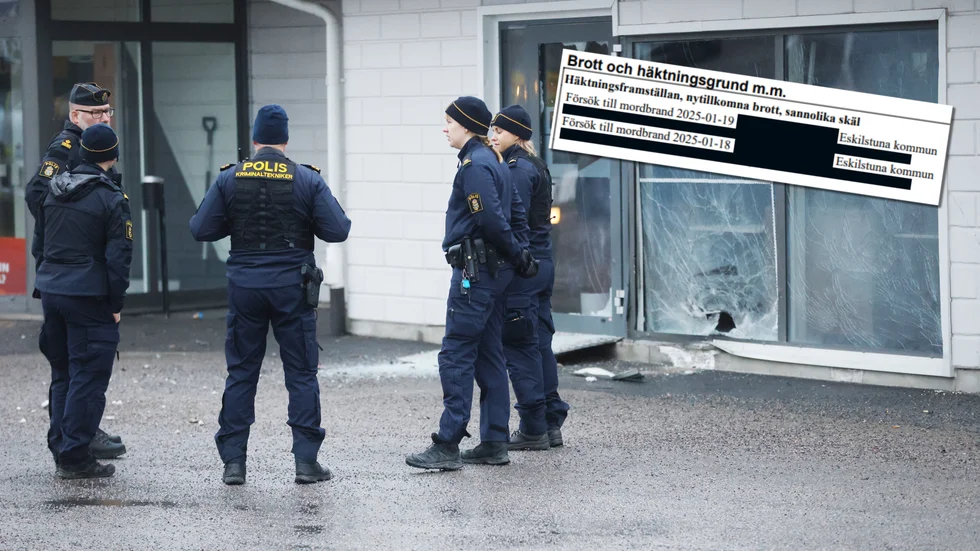 Den 15-åring som redan sitter häktad efter sprängningen vid en restaurang i Eskilstuna misstänks nu även för försök till två mordbränder på samma plats.