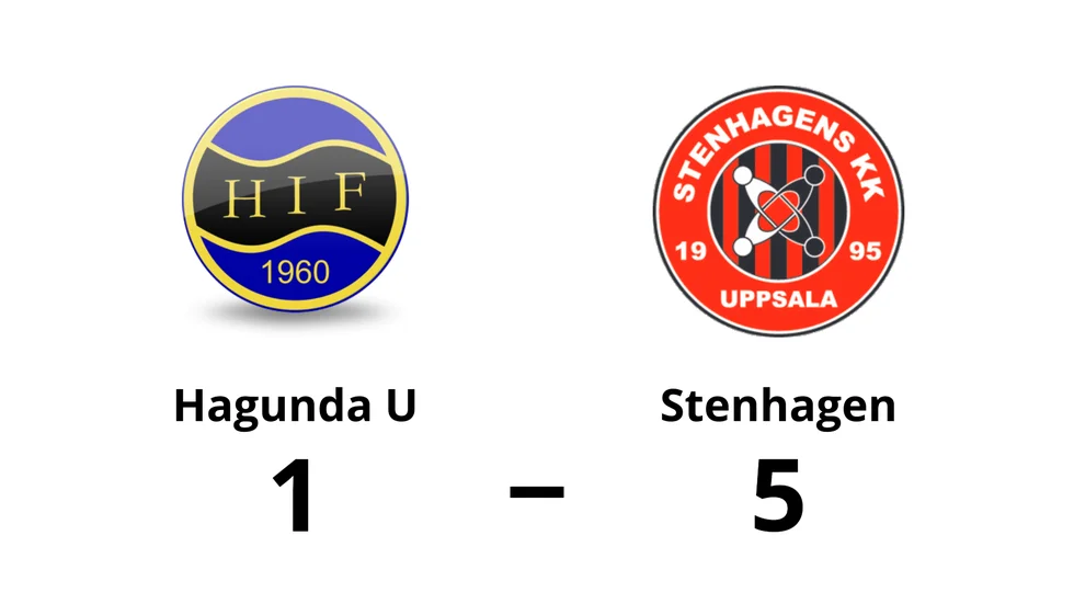 Hagunda IF U förlorade mot Stenhagens KK