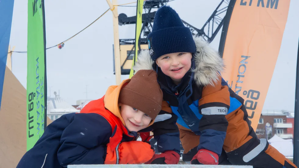 Tage och Alvar Larsson hamnade högst upp på prispallen.