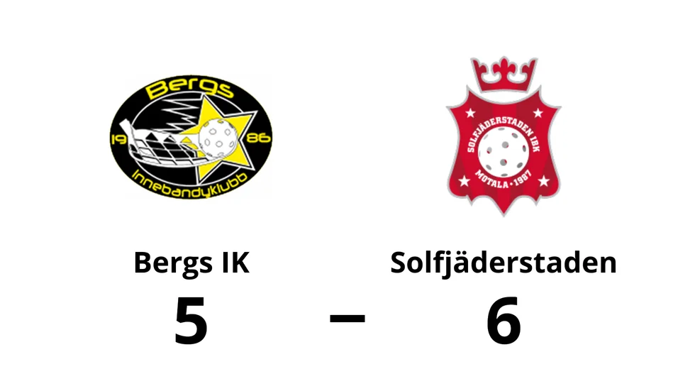 Bergs IK förlorade mot Solfjäderstaden IBF